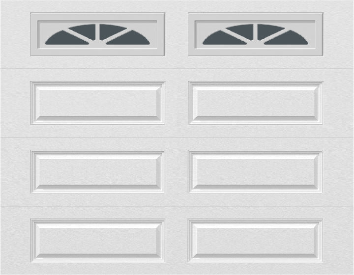 9x7 -  Waterton Long 2 - Tinted - With glass Long - White