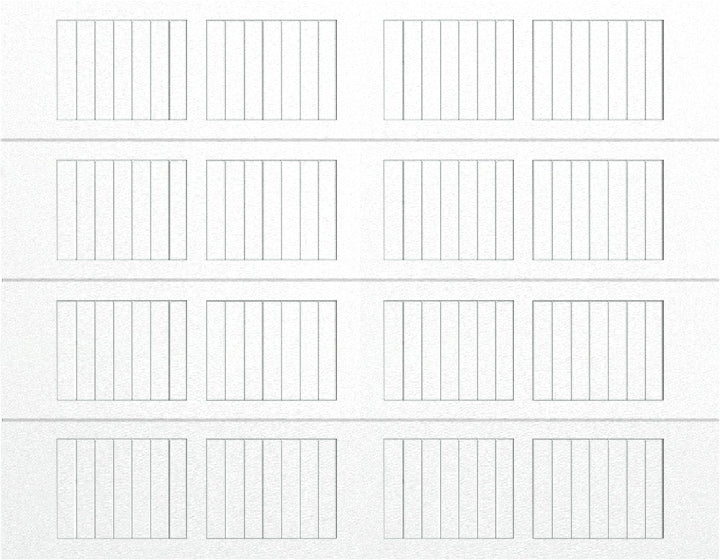 9x7 Short No Glass - White