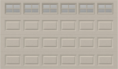 12x7 - Clear -  Stockton With glass - Almond.