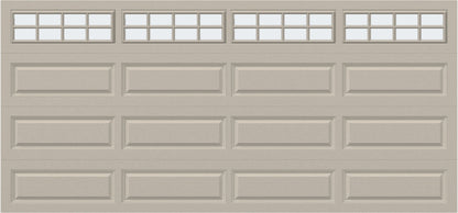 15x7 - Frosted - Long - Stockton With glass Long - Almond.