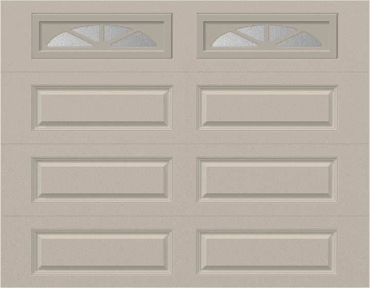 9x7 - Waterton Long 2 - Obscure -  With glass Long - Almond