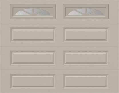 9x7 - Waterton Long 2 - Obscure -  With glass Long - Almond