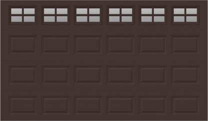 12x7 - Clear -  Stockton With glass - Brown.