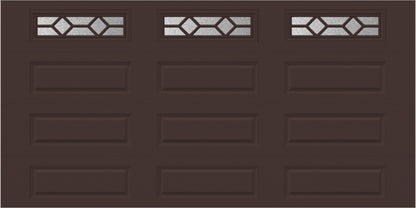 14x7 -  Waterton 1  - Obscure -  With glass Long - Brown