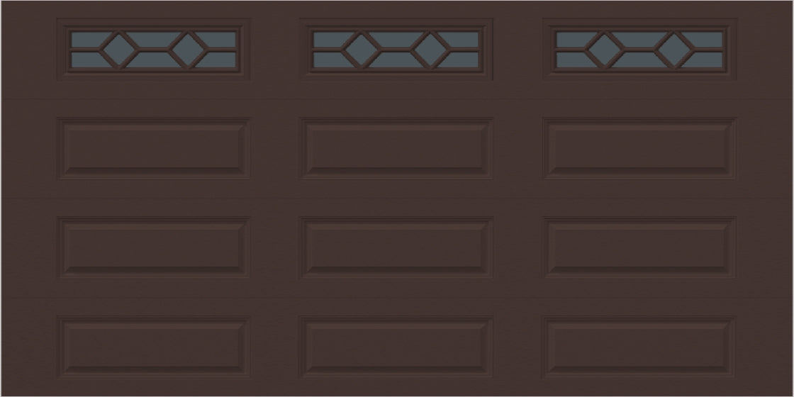 14x7 -  Waterton Long 1 - Tinted -  With glass Long - Brown