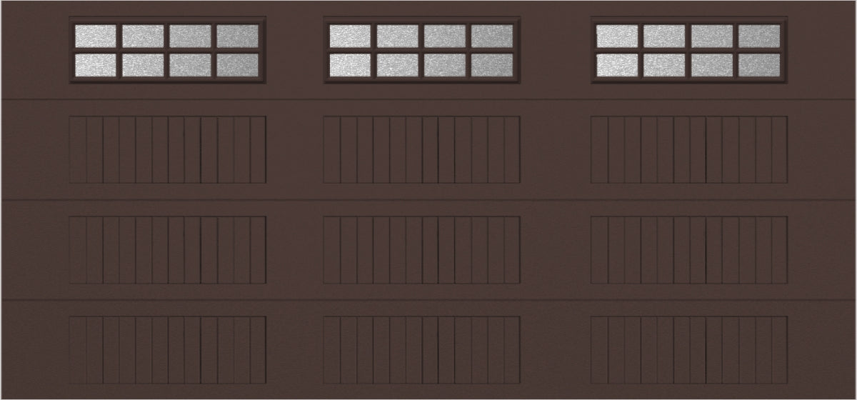 15x7 -  Obscure- Stockton With glass Long - Brown