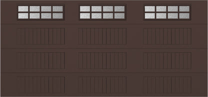 15x7 -  Obscure- Stockton With glass Long - Brown