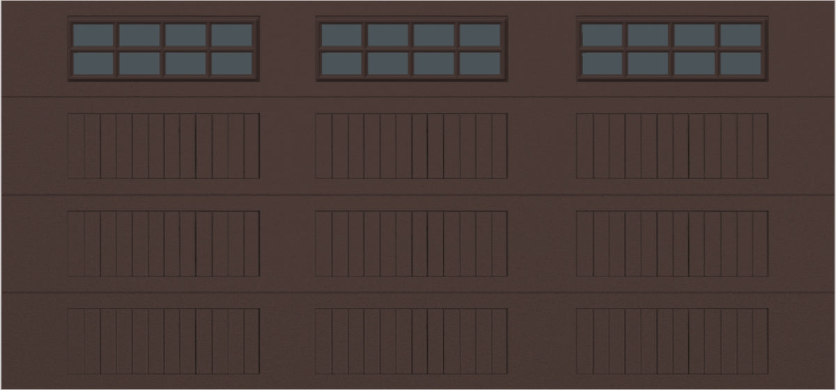 15x7 -  Tinted - Long Stockton With glass - Brown