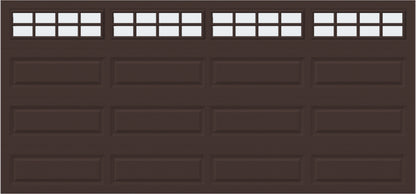 15x7 - Frosted  - Long - Stockton With glass Long - Brown