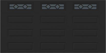 14x7 -  Waterton Long 1 - Tinted -   With glass Long - Black