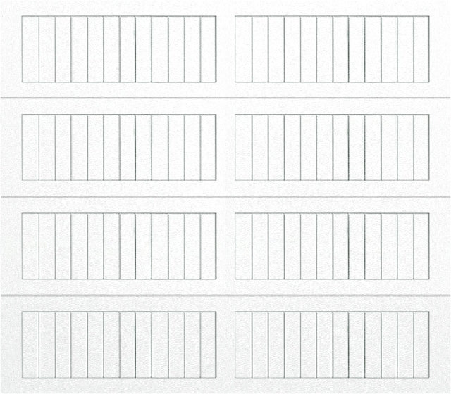 8x7 - No glass Long - White